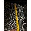 Image 3 : Qty 2 Bins Industrial Grade Bolts & Threaded Rods, Nuts, etc