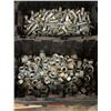 Image 1 : Qty 2 Bins Industrial Grade Bolts & Threaded Rods, Nuts, etc