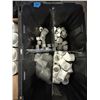 Image 10 : Multiple Bins Pipe Fittings, Couplings, Caps, etc Misc Sizes