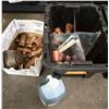Image 1 : Multiple Bins Copper Press Pipe Fittings, Nibco Stop Couplings, Caps, etc Misc Sizes