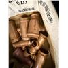 Image 3 : Multiple Bins Copper Press Pipe Fittings, Nibco Stop Couplings, Caps, etc Misc Sizes