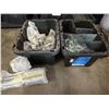 Image 1 : Qty 2 Bins Viega ProPress Pipe Fittings, Insulation Kits, Clamps, etc