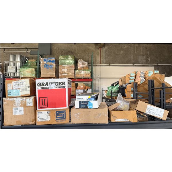 Multiple Boxes Hold Rite Quick Straps, T-stat Guards, Back Plates, Couplings, etc