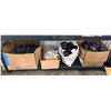 Image 1 : Qty 4 Boxes  Pipe Fittings, Couplings, Caps, Plugs, etc Misc Sizes