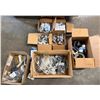 Image 1 : Multiple Boxes ProFlo Trap Covers, Pipe Fittings, Adhesives, Sloan Plumbing Parts, Misc Hoses, etc