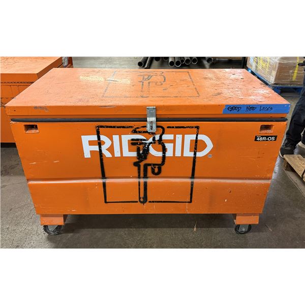 Ridgid 48R-OS  Jobsite Storage Chest 48" x 24" x 34"H (contents not included)