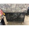 Image 7 : Black Jobsite Storage Chest/Cart 48" x 30" x 39"H   (contents not included)