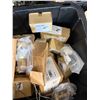 Image 26 : Contents of Pallet: Multiple Cables, Pipe Fittings, Gaskets, Blower Assembly, Manifold, Thermostat C