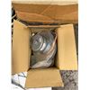 Image 5 : Contents of Pallet: Multiple Cables, Pipe Fittings, Gaskets, Blower Assembly, Manifold, Thermostat C