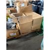 Image 16 : Contents of Pallet: Clamps, Pipe Fittings, Easy Snap Grommets, Pipe Hangers, Hardware, etc