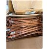 Image 8 : Contents of Pallet: Clamps, Pipe Fittings, Easy Snap Grommets, Pipe Hangers, Hardware, etc