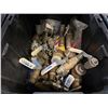 Image 6 : Qty 3 Bins CTS Flanges, Nibco Ball Valves, Braided Metal Hose Parts, etc