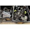 Image 1 : Qty 2 Bins Pipe Fittings, Reducing T's, Y's, Connectors, Clamps, etc