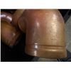 Image 4 : Qty 2 Bins Copper Pipe Fittings, Misc Sizes
