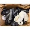 Image 2 : Multiple Bins Pipe Fittings, DWV Adapter Fittings, Hardware, etc