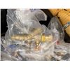 Image 8 : Multiple Bins Pipe Fittings, DWV Adapter Fittings, Hardware, etc