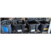 Image 1 : Qty 4 Bins Pipe Hangers, Beam Anchors, Brackets, Hardware, etc