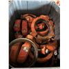 Image 1 : Bin Multiple Victaulic Pipe Couplings, Gaskets, etc Misc Sizes