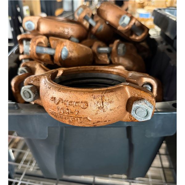 Bin Multiple Victaulic Pipe Couplings, Gaskets, etc Misc Sizes