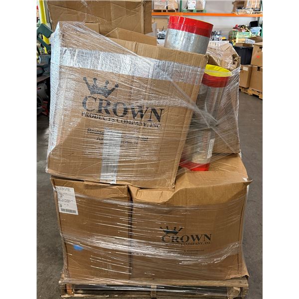 Multiple Boxes Crown Cape Backdraft Dampers, etc  Misc Sizes