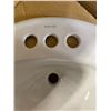 Image 3 : Qty 2 Kohler 2196-4-0 Pennington Self-Rimming Lavatory Sinks