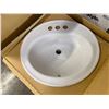 Image 4 : Qty 2 Kohler 2196-4-0 Pennington Self-Rimming Lavatory Sinks