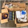 Image 1 : Multiple Boxes Hold Rite Quick Straps,  Copper Grooved Flange, Universal Pipe Clamps, Shower Trim Ki