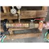 Image 10 : Qty 2 Backflow Preventer Assemblies w/ Copper Piping & Brass Shut-Off Valves