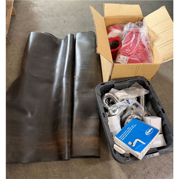 Multiple ProFlo Grid Drains, Sloan Sensors, Hilti Firestop Adapters, Matting, etc