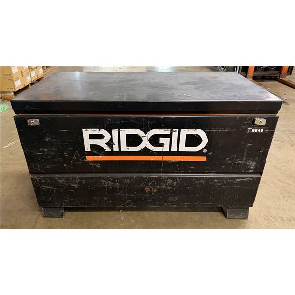 Ridgid RB48  Jobsite Storage Chest 48" x 24" x 29"H
