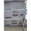 Image 5 : Multiple Boxes Kohler Bath Drains, Control Valves, CECO Single Bowl Undermount Kitchen Sink Kits, et