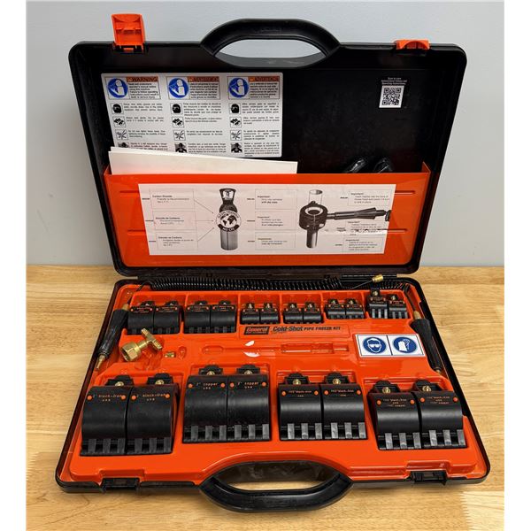 General Pipe Cleaners Cold-Shot Pipe Freeze Kit in Hard Case