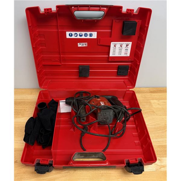 Hilti TE 6-C SDS Plus Corded Rotary Hammer Drill in Hard Case (cord needs repair)