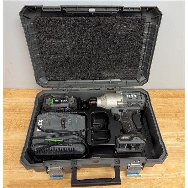 Flex FX1471 Impact Wrench w/ Battery & Charger in Hard Case