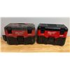 Image 1 : Qty 2 Milwaukee 0880-20 Wet/Dry Vacuums