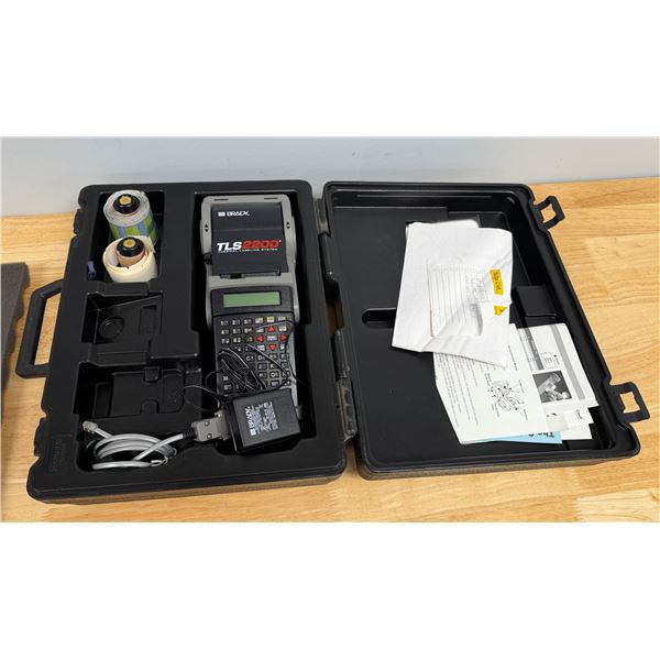 Brady TLS2200 Thermal Labeling System in Hard Case