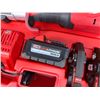 Image 14 : Milwaukee 2773-20L  FORCE LOGIC Long Throw Press Tool w/ Crimp Press Jaws, Battery & Charger in Hard