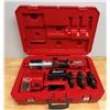 Image 1 : Milwaukee 2773-20L  FORCE LOGIC Long Throw Press Tool w/ Crimp Press Jaws, Battery & Charger in Hard