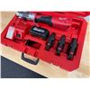 Image 9 : Milwaukee 2773-20L  FORCE LOGIC Long Throw Press Tool w/ Crimp Press Jaws, Battery & Charger in Hard