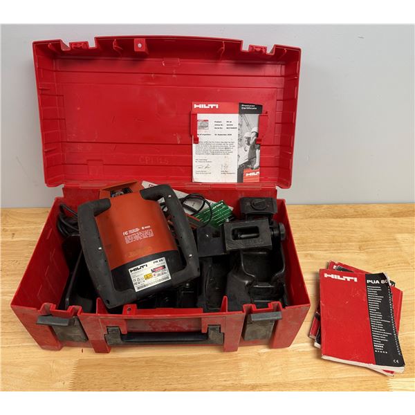 Hilti PR26 Green Rotary Laser Level in Hard Case