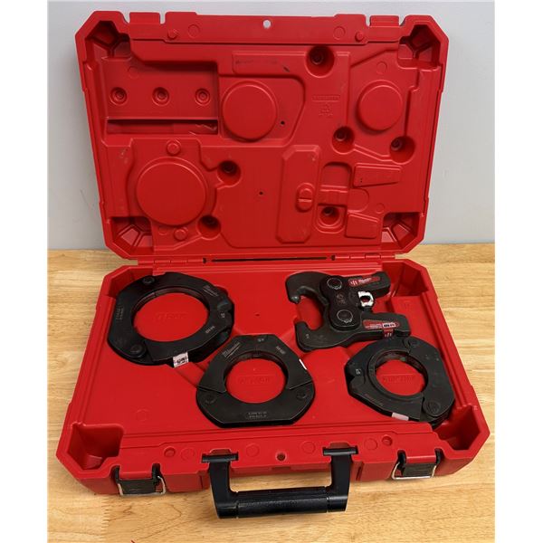 Milwaukee Pivoting Press Ring Kit in Hard Case