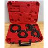 Image 1 : Milwaukee Pivoting Press Ring Kit in Hard Case