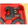 Image 6 : Milwaukee Pivoting Press Ring Kit in Hard Case