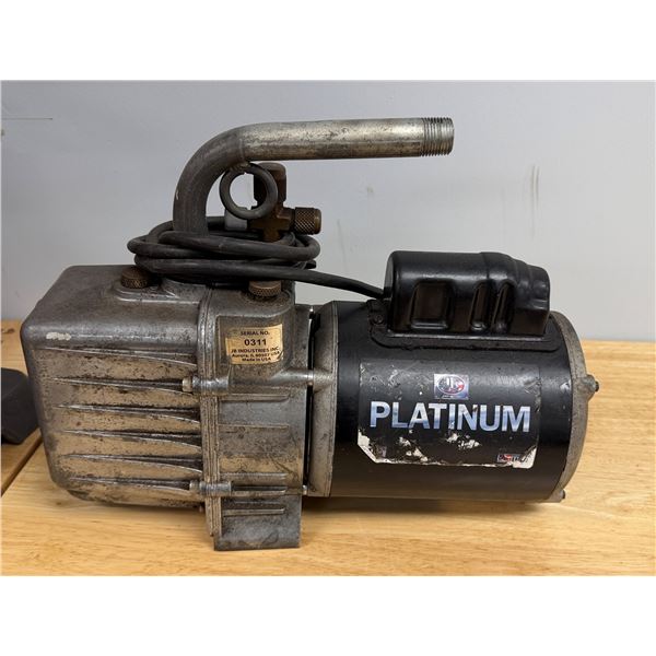 JB Industries Platinum Vacuum Pump