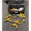 Image 1 : Multiple DeWalt Tools: Jig Saw, Reciprocating Saws, Hammer Drill/Driver, Impact Wrench, Cut-Out Tool