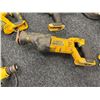 Image 7 : Multiple DeWalt Tools: Jig Saw, Reciprocating Saws, Hammer Drill/Driver, Impact Wrench, Cut-Out Tool