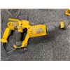 Image 8 : Multiple DeWalt Tools: Jig Saw, Reciprocating Saws, Hammer Drill/Driver, Impact Wrench, Cut-Out Tool