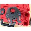 Image 5 : Multiple Milwaukee Crimp Press Jaws & Pivoting Press Rings in Hard Case