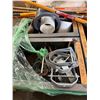 Image 2 : Contents of Pallet: PVC Pipe Fittings, Metal Riser Clamps, Shovels & Landscape Tools, Safety Signs, 