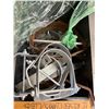 Image 3 : Contents of Pallet: PVC Pipe Fittings, Metal Riser Clamps, Shovels & Landscape Tools, Safety Signs, 